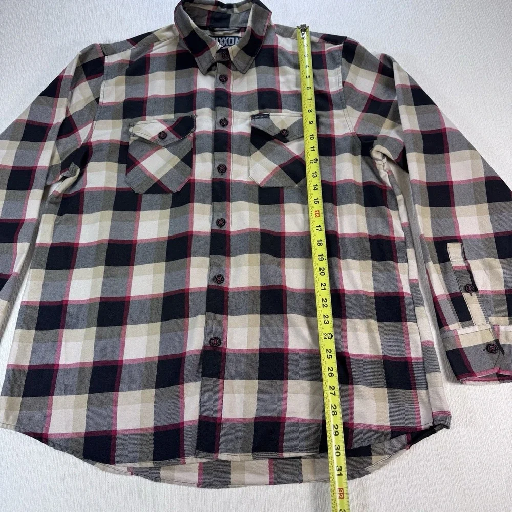 Dixxon Snap On Tools Limited Edition Form & Function Plaid Flannel Shirt Men XL - Picture 3 of 14